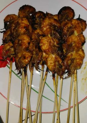 Foto resep Sate udang bakar