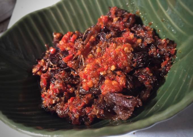 Daging Suwir Balado Kress Nyess