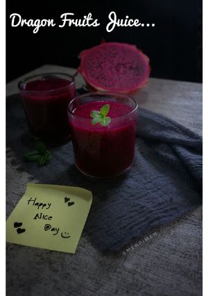 Foto resep Jus Buah Naga
