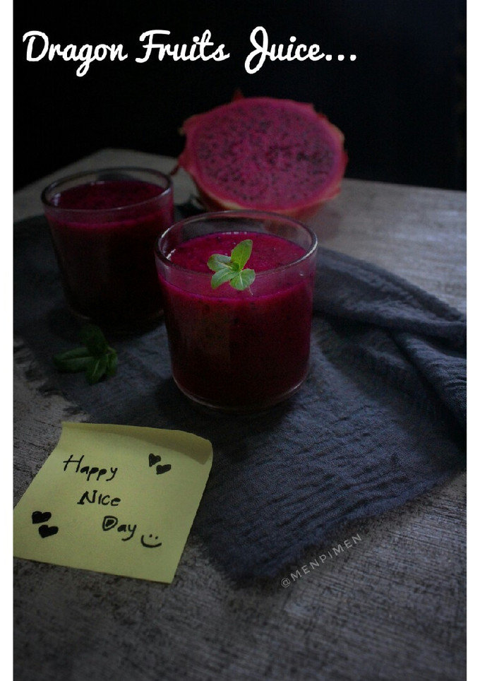Foto resep Jus Buah Naga