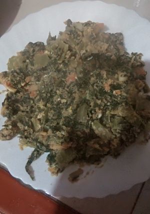 صورة لوصفة سلق مقلي مع الخضر