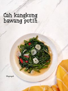 Foto resep Cah Kangkung Bawang Putih