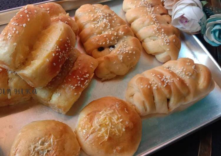 Resep Roti sisir,Roti manis kepang pisang coklat,roti manis coklat sus, Bikin Ngiler