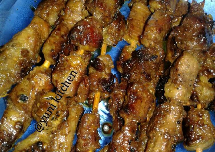 Sate maranggi simple