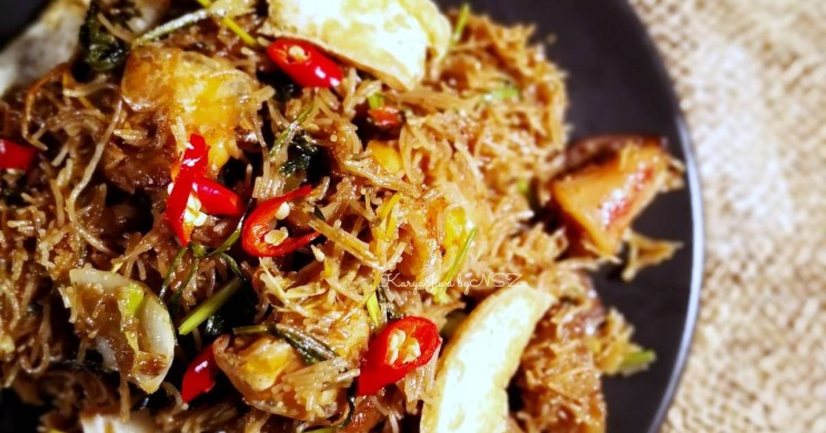 Resipi Bihun Goreng Seafood Noxxa Oleh Secubit Rasa Cik Nani Cookpad