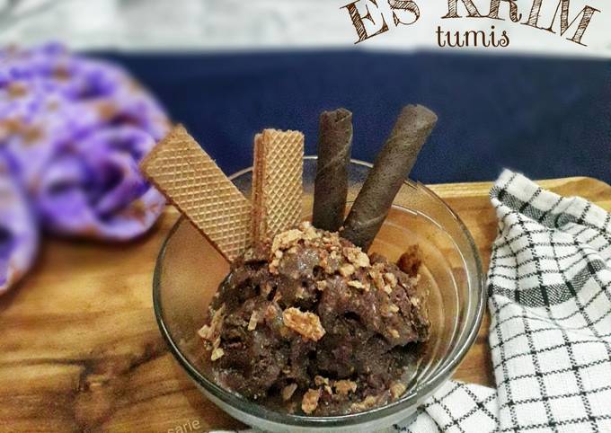 Cara Buat Es Krim Coklat Tumis Untuk Jualan