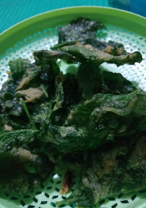 Foto resep Keripik bayam ala #Dirumahaja