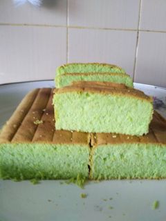 Foto resep Bolu jadoel pandan (sponge cake) super lembut