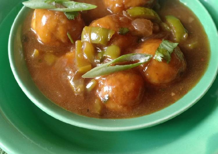 Steps to Make Quick Veg Manchurian Gravy