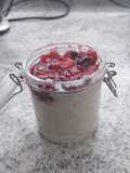 Avena cocida sabor cheesecake