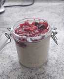 Avena cocida sabor cheesecake
