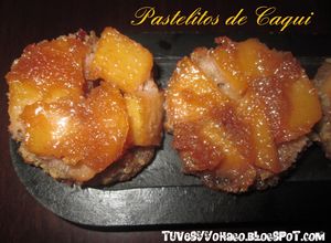 Una foto de Pastelitos de Caqui Persimon