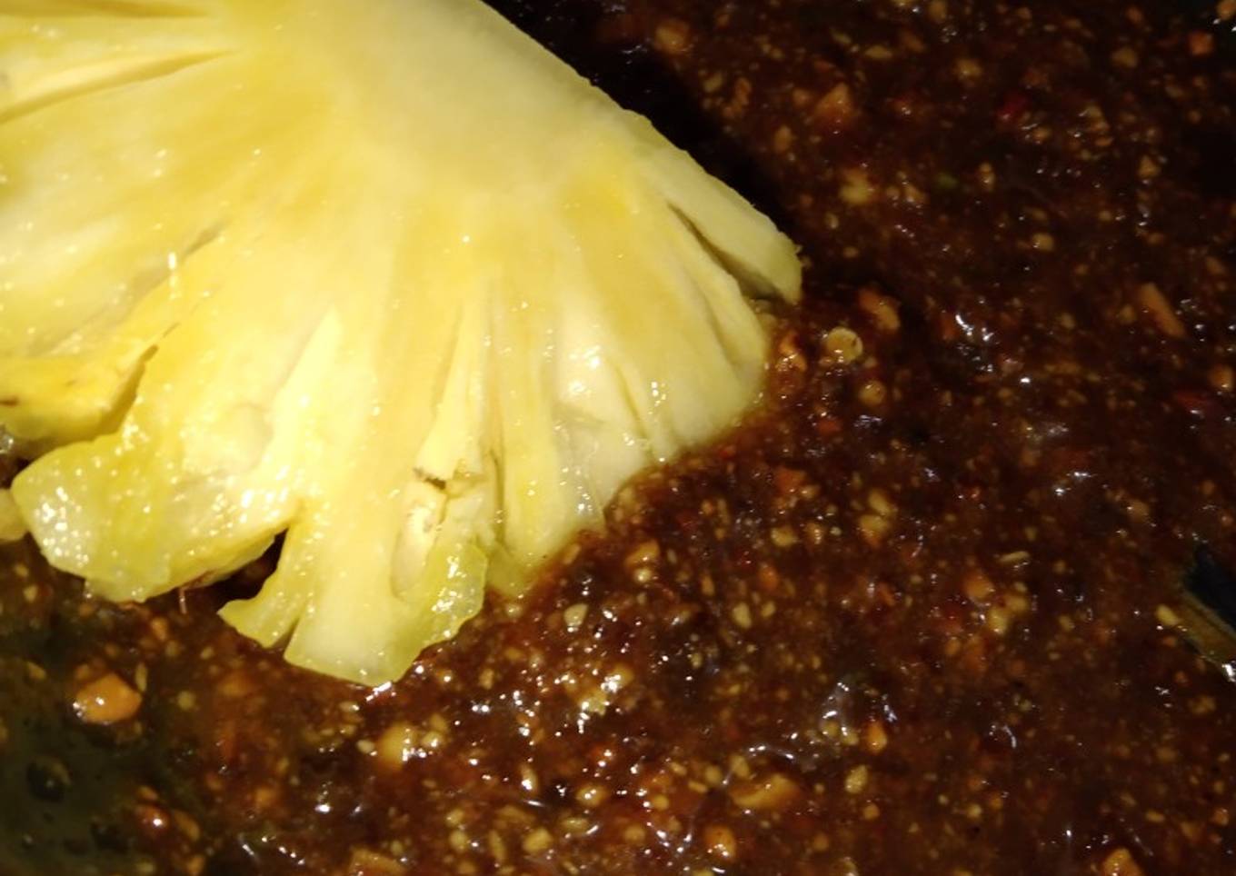 Bumbu rujak sambal kacang enak..🤤🤤