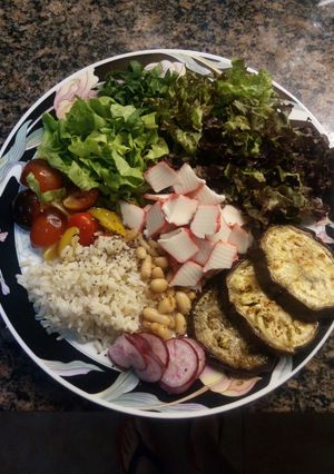 Una foto de Ensalada completa