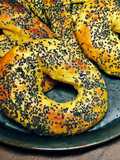 Bánh Mì Bí Ngô Vòng - Pumpkin Bagels 🥯 🎃
