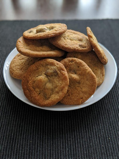 A picture of CHOCO CHIP COOKIES Eggless.