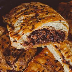 A picture of Sausage & Lentil Rolls.
