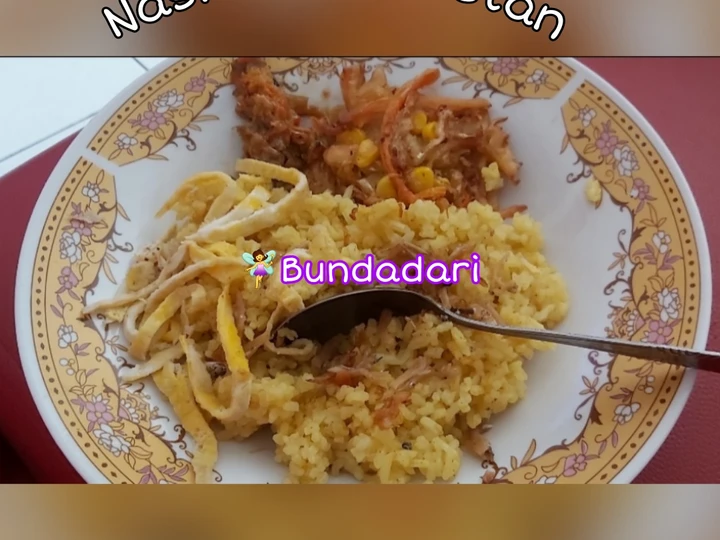 Cara Mudah Membikin Resep  NASI KUNING INSTAN pakai Rice cooker Rumah Enak, cepat &amp;amp; mudah yang Enak, Sempurna