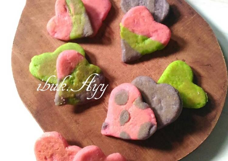 Cara Vegan LezatCookies Keju Pelangi