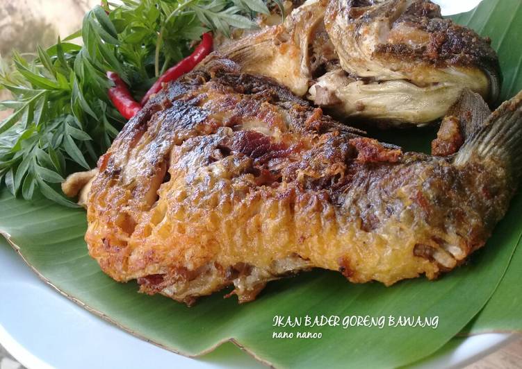 Ikan Bader Goreng bawang ala Emak ππ§ #prRamadhan_masakbesar
