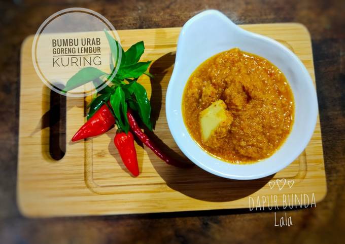 Anti Ribet, Memasak Bumbu Urab Goreng Lembur Kuring Istimewa