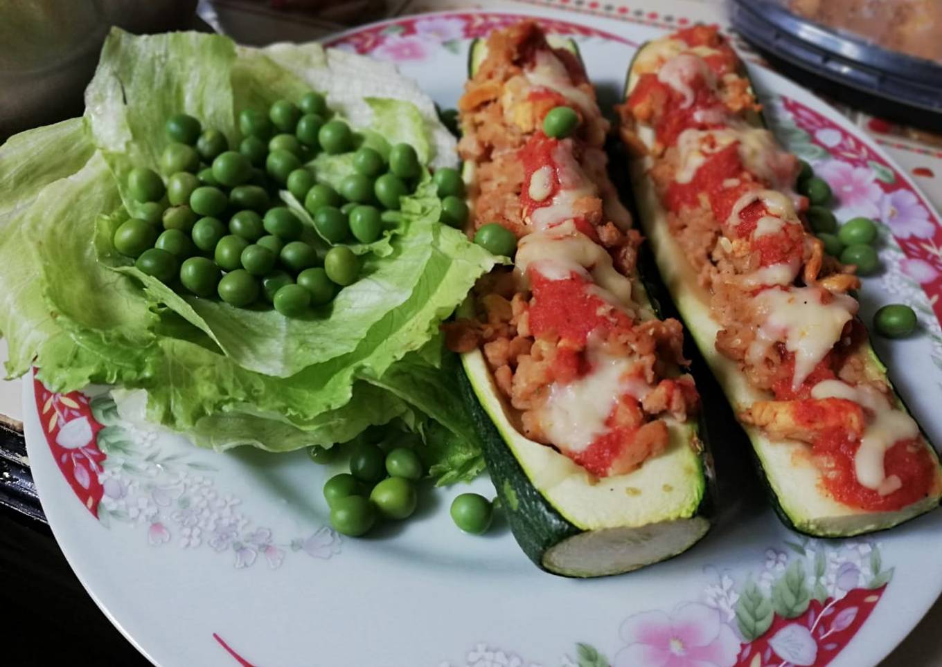 Zucchinis rellenos