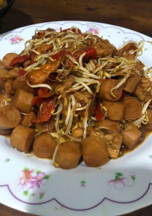 Foto resep Tumis toge sosis tempe 5 menit
