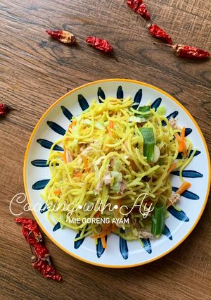 Foto resep Mie goreng ayam