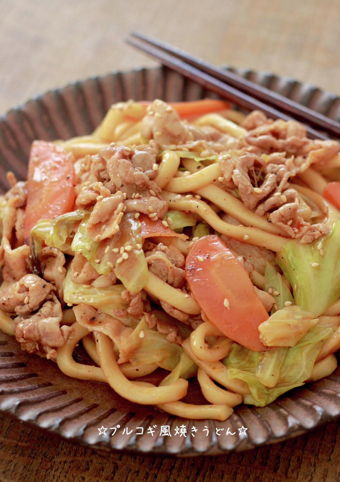 A picture of ☆Bulgogi-Style Stir-Fried Udon☆.