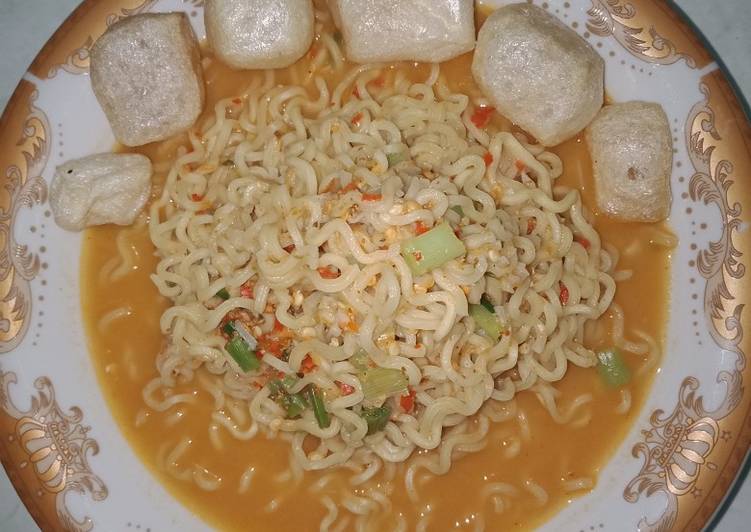 Resep: Mie Instan Kuah Pedas Bunda Pasti Bisa