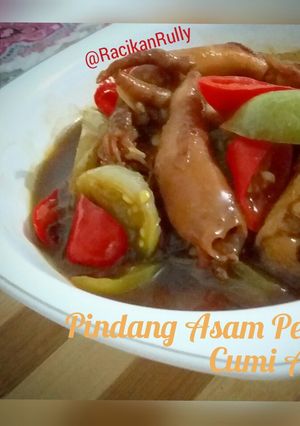 Foto resep Pindang Asam Pedas Cumi Asin