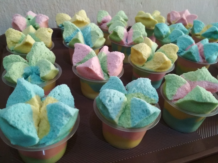 Resep Bolu Kukus Mekar metode all in one yang Lezat Sekali