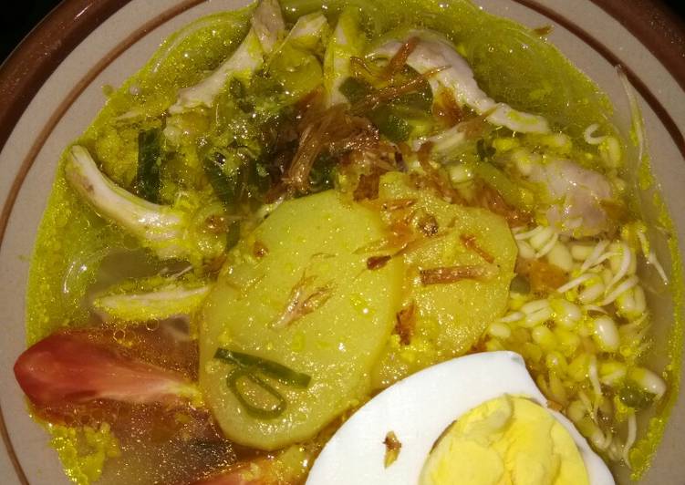 Soto ayam simple