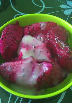 Foto resep Buah naga beku suegerr