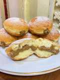 Bomboloni with Coffee Custard🥯