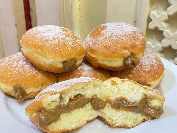 Easy Way Make Bomboloni with Coffee Custard🥯 the So Delicious Tasty