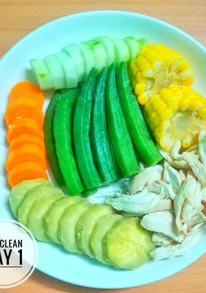 Hình của món Eat Clean.