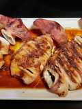 Pan-Fried Grilled Squid