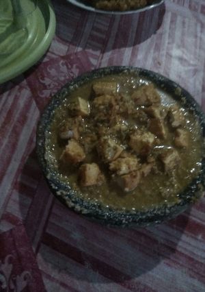 Foto resep Sambel tahu kacang
