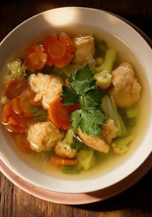 Foto resep Sup Bakso Udang