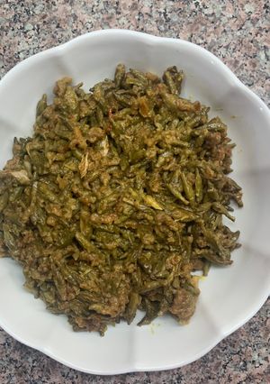 A picture of Kachnaar Qeema.