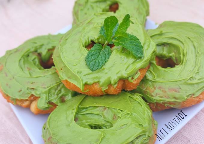 Yuk intip, Resep buat Donat Pisang Green Tea  sempurna
