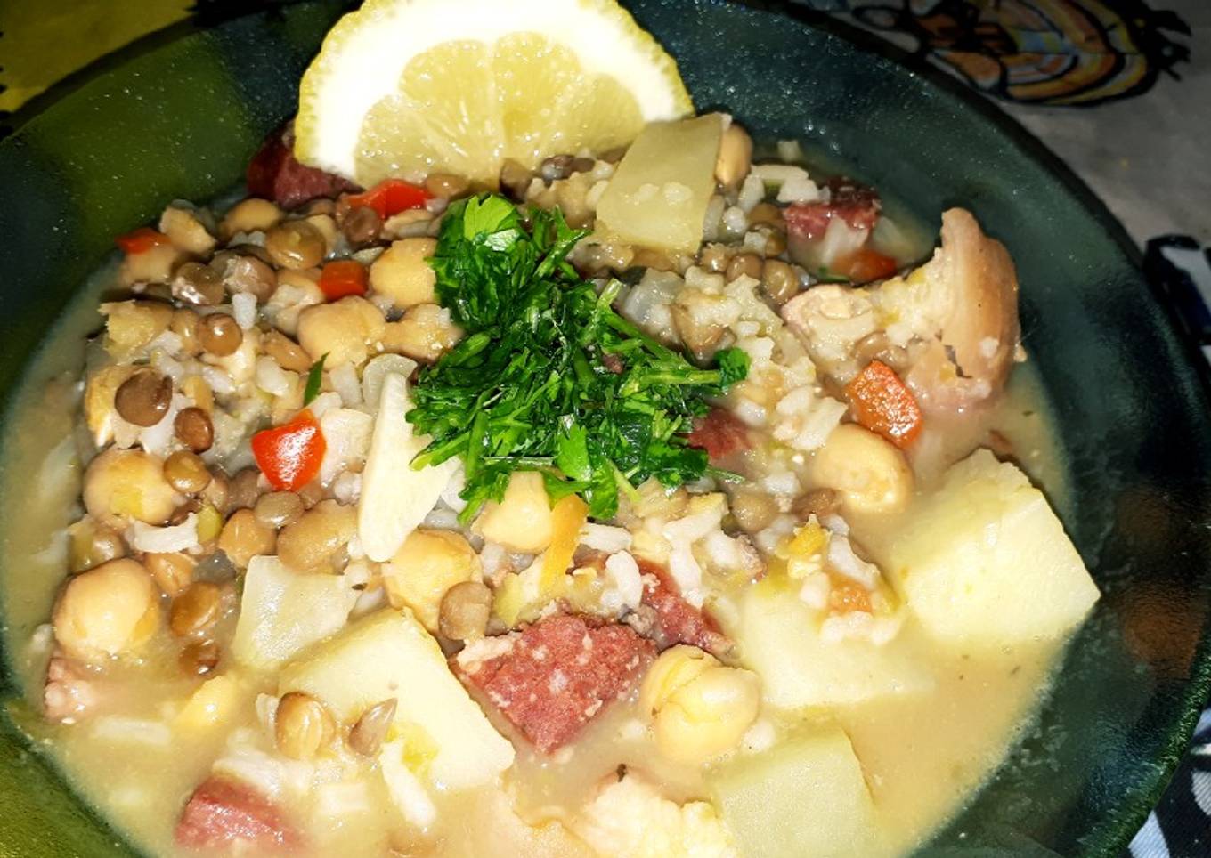 Guiso de lentejas pro