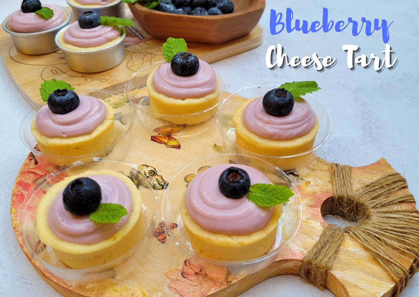 265. Blueberry Cheese Tart