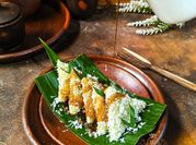 Gambar lupis ketan hijau