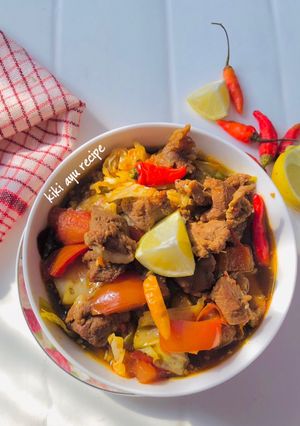 Foto resep Tongseng Kambing Pedas Tanpa Santan