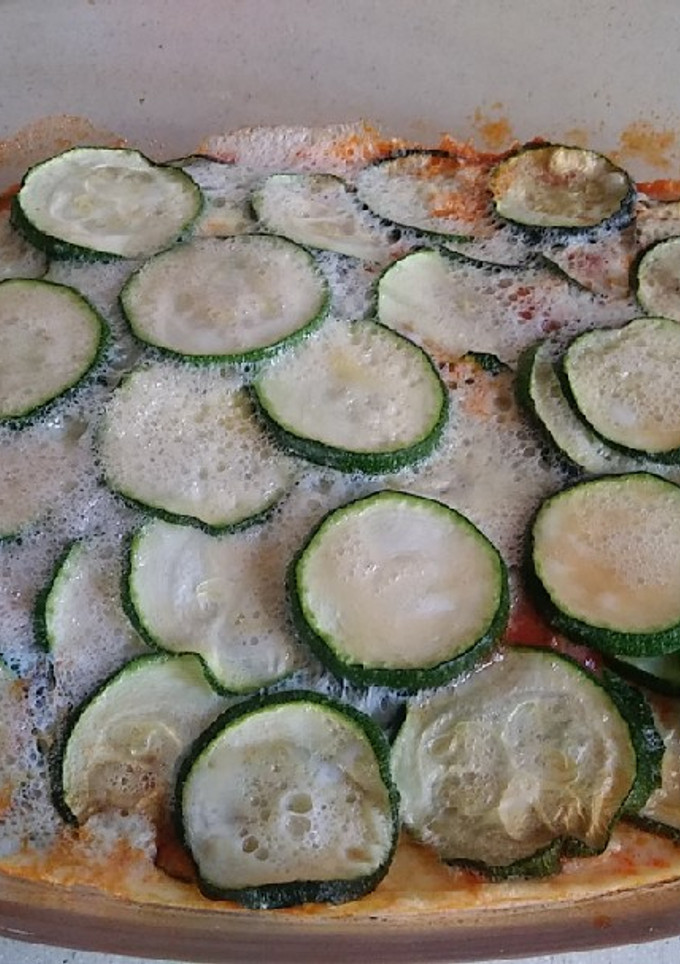 Una foto de Pastel de calabacín