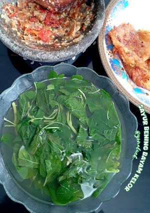Foto resep Sayur Bening Bayam Kelor