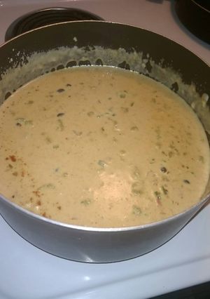 A picture of Without the Crock-Pot Cheese Dip.