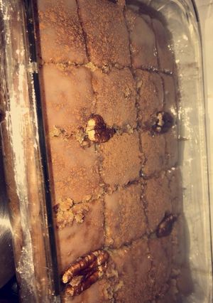 صورة لوصفة كيكة التمر بالقرفة 😋😍